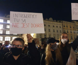 Strajk Kobiet w Krakowie. Protest na Rynku Głównym [27.10.2020]