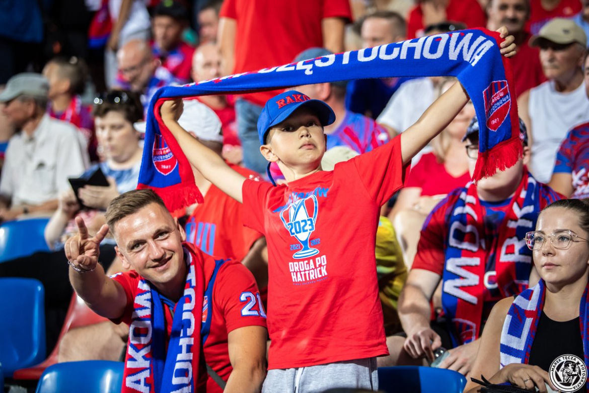 Raków Częstochowa - Legia Warszawa w meczu o Puchar Polski. Ponad 5 tys. widzów na trybunach!