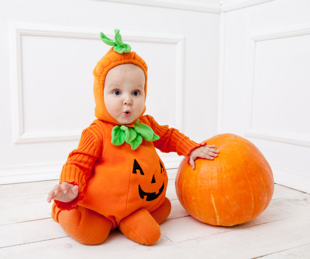 Stroje na Halloween dla maluszka - to przebranie kosztuje mniej niż 100 zł!