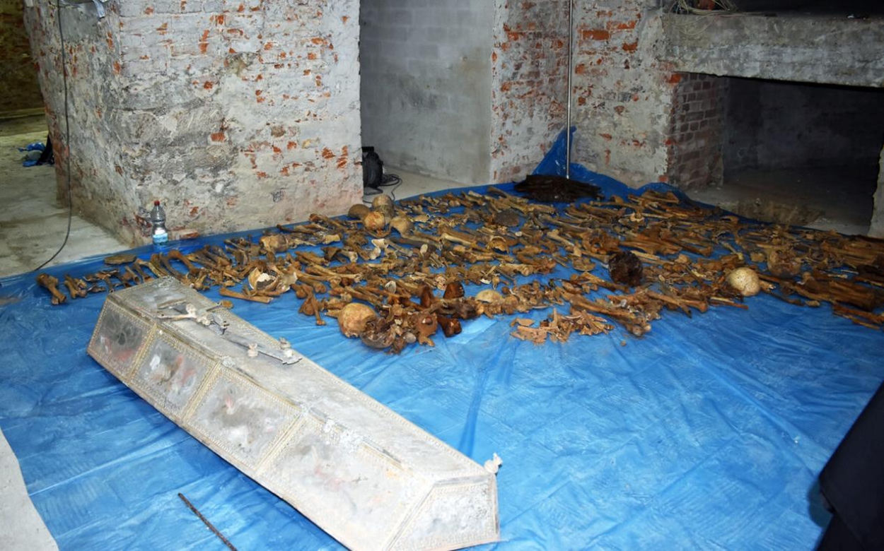 Sensacyjne odkrycie w Świdnicy. Tajemnicza krypta pod katedrą, a w niej ludzkie szczątki