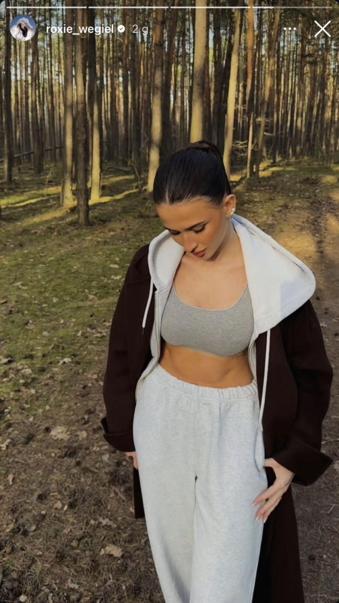 Roxie Węgiel i treningi