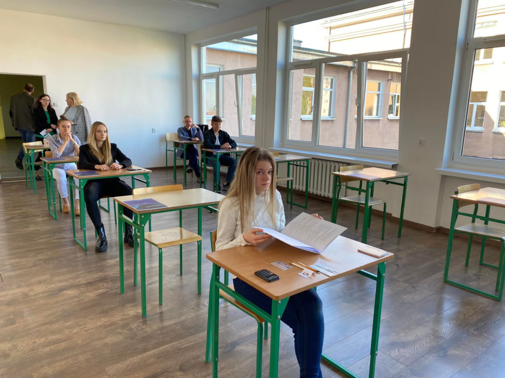 Matura z matematyki 2023 w VII Liceum Ogólnokształcącym w Zielonej Górze