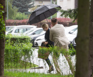 Agata Duda na zakupach w Biedronce