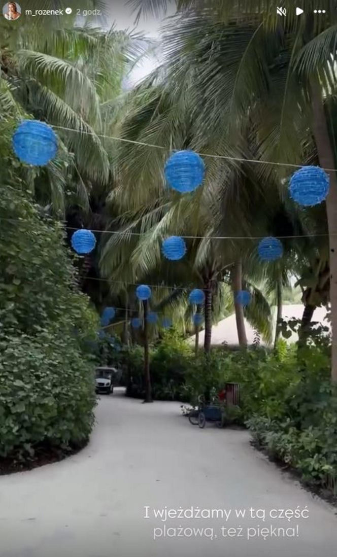 Małgorzata Rozenek i Radosław Majdan nurkują  Malediwach