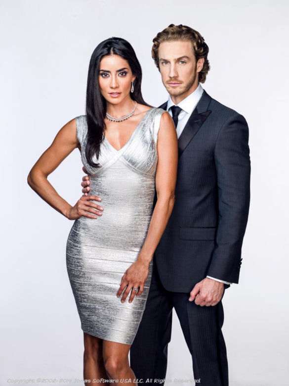 Królowa serc. Reina (Paola Nunez), Nicolas/ Javier Bolivar(Eugenio Siller)