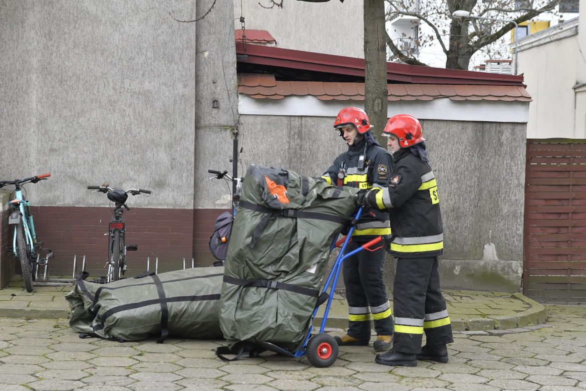 Ćwiczenia w szpitalu wolskim w przeciwdziałaniu rozprzestanianiu się koronawirusa