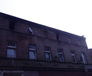 Pożar w Inowrocławiu. Zginęły matka i córki - relacja z miejsca zdarzenia