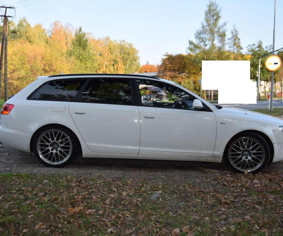 Skradzione w Niemczech audi a6