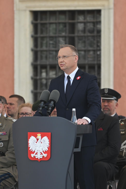 Uroczystości na pl. Zamkowym w Warszawie (3.05.2025)