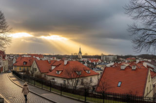 Dzień pod chmurką w Żarach. Czy ostatnie podrygi słońca jeszcze powrócą?