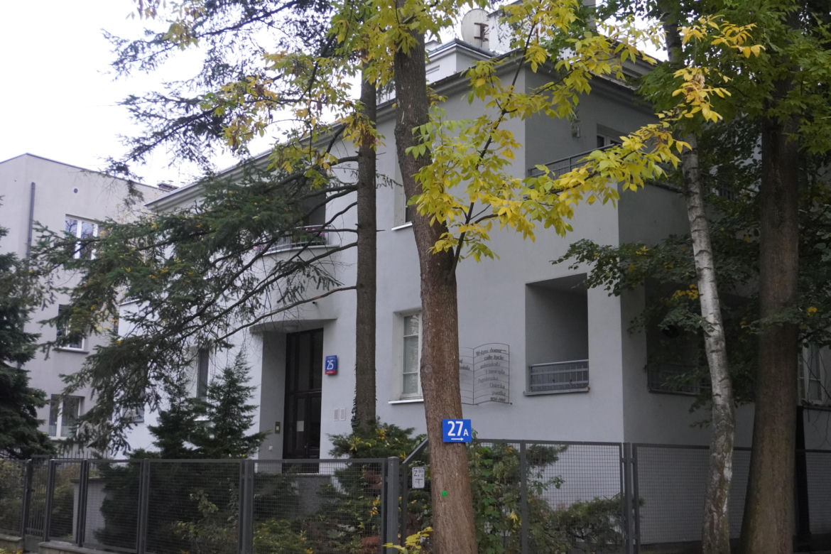 Dom Agnieszki Osieckiej na Saskiej Kepie w Warszawie