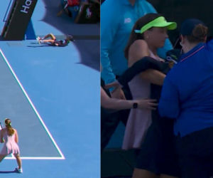 Dramatyczne sceny w Australian Open. Zawodniczka nagle ruszyła na pomoc! [WIDEO]