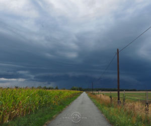 Niesamowity widok nad Opolskiem! Pogodowe monstrum na niebie