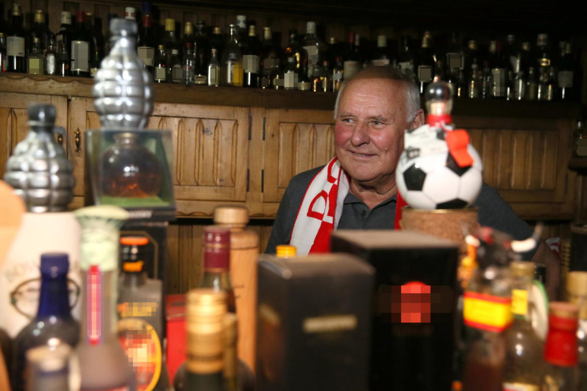 Jan Tomaszewski - kolekcja alkoholi
