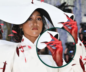 Naomi Osaka szokowała na Met Gali! Te czerwone szpony!