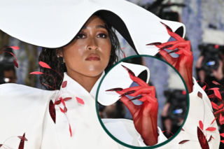 Naomi Osaka szokowała na Met Gali! Te czerwone szpony!