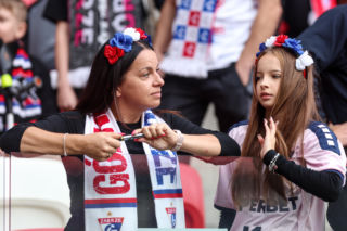 Górnik Zabrze - Lech Poznań: Zdjęcia kibiców i zawodników z meczu 8. kolejki PKO BP Ekstraklasy