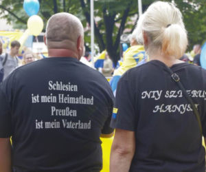 Obrazki z marszu górnośląskich autonomistów