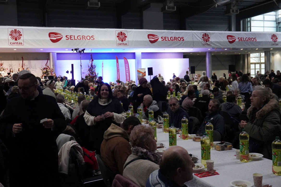 Wigilia Caritas Poznań 2024 