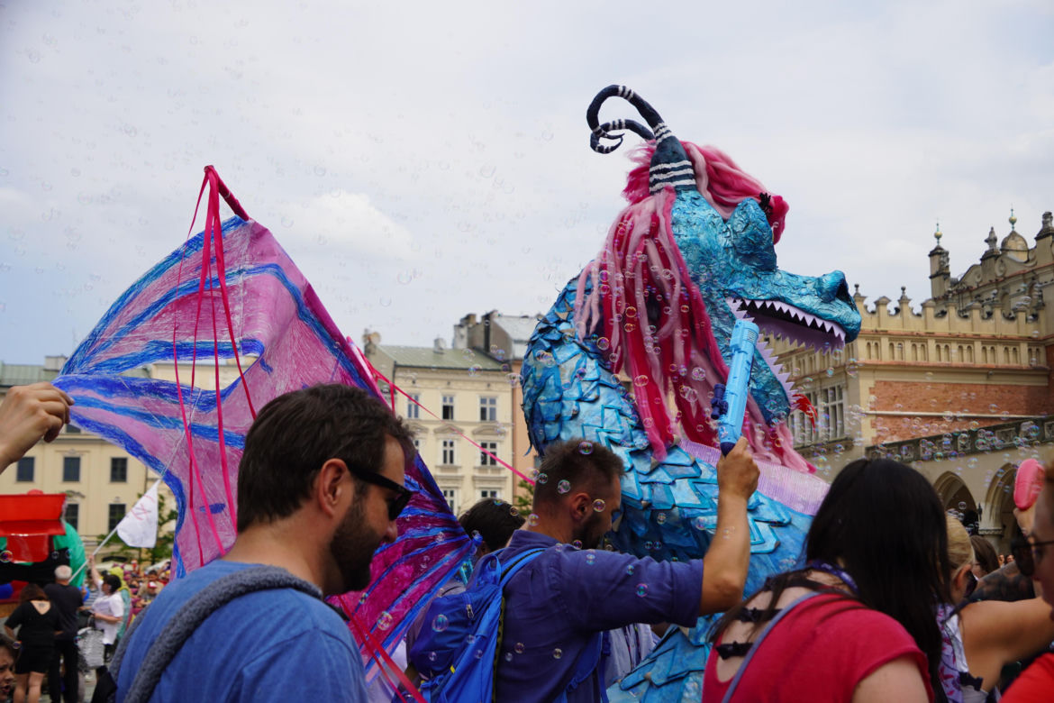 Parada Smoków 2024 w Krakowie