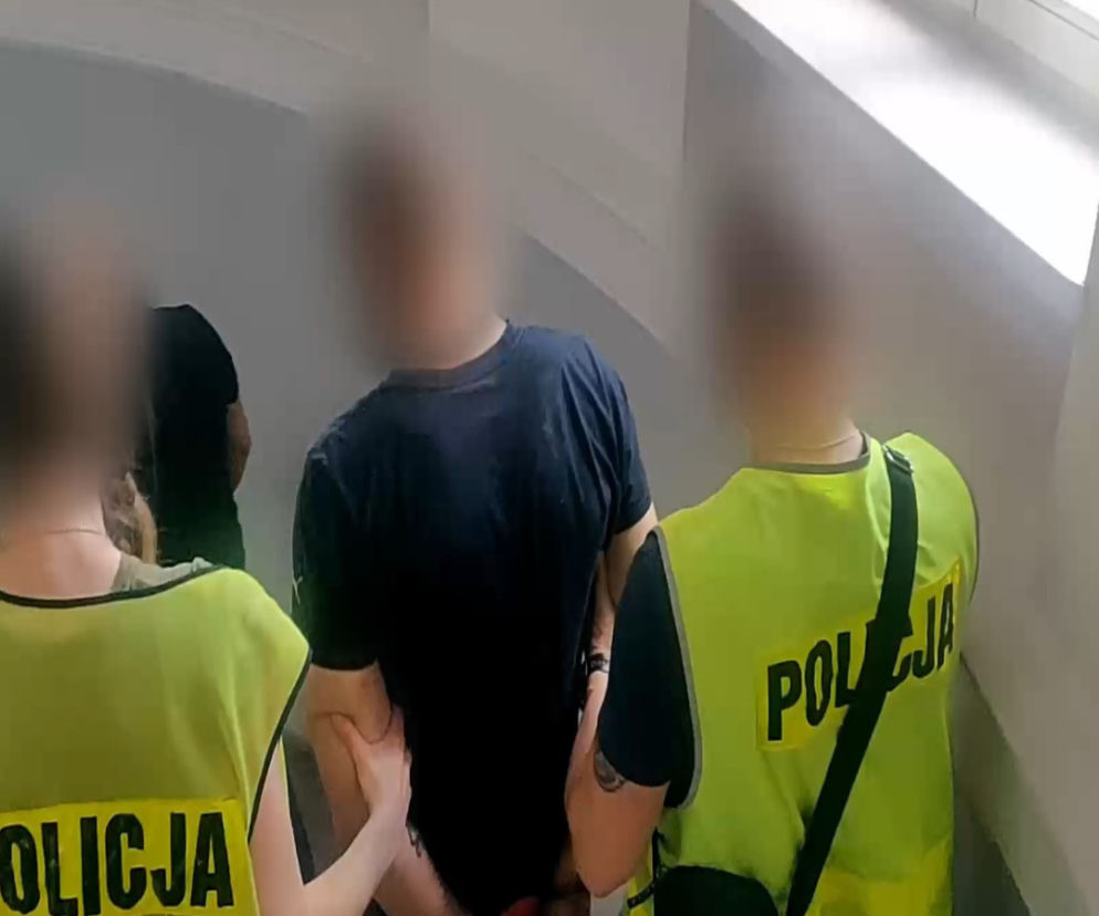 Brutalny napad na sklep w Olsztynie