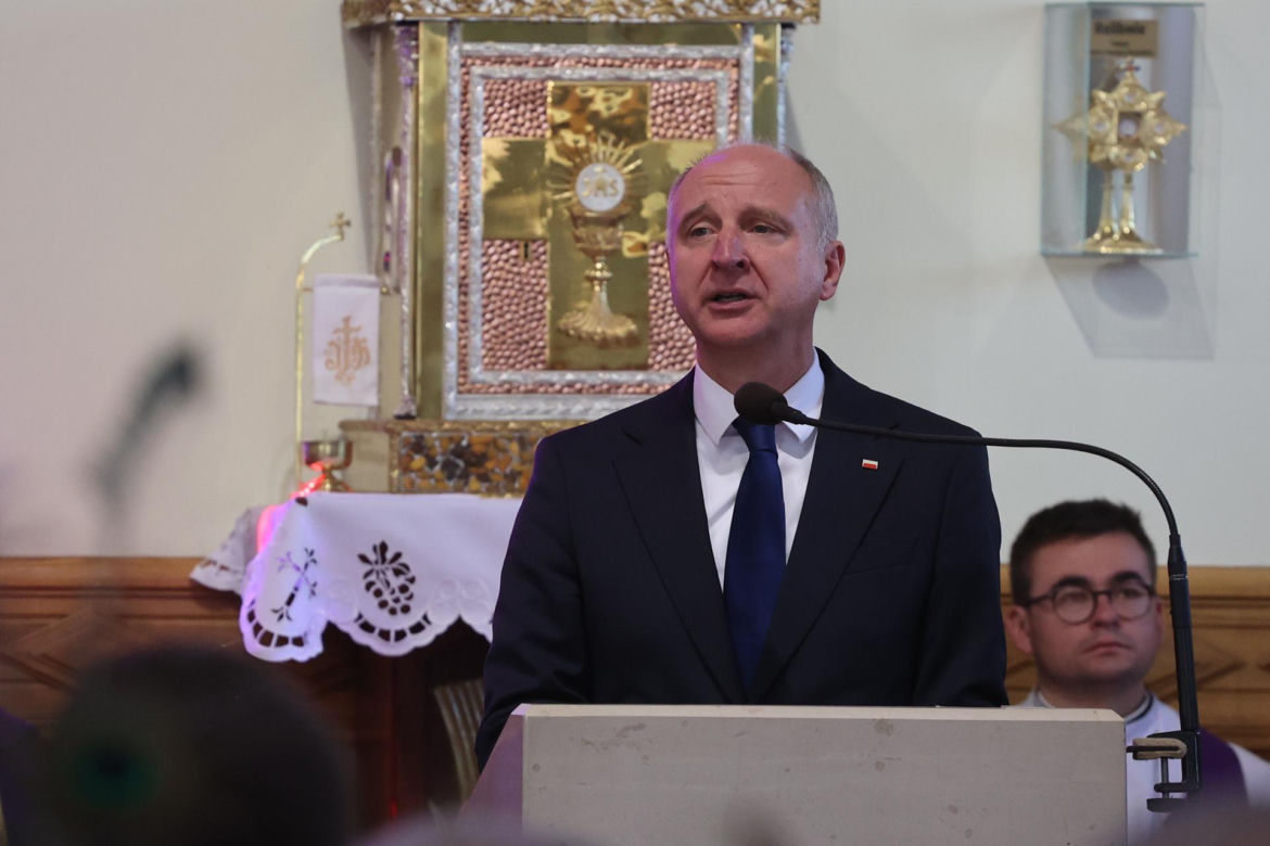 Pogrzeb księdza Stanisława w Grzęsce