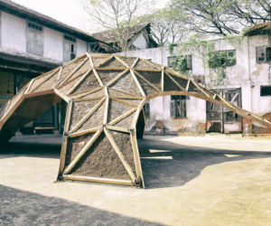 Shell Mycelium Pavillion