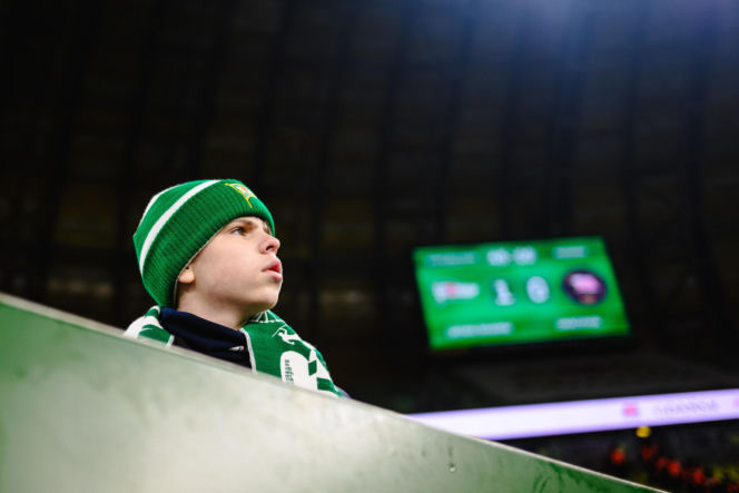 Lechia Gdańsk - Cracovia, zdjęcia kibiców z meczu 20. kolejki PKO BP Ekstraklasy