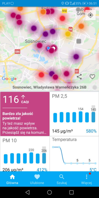 Smog na Śląsku - 18 grudnia 2019 [ZDJĘCIA]