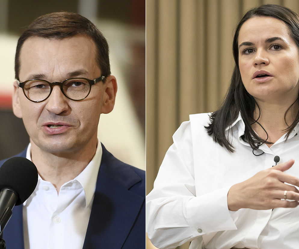 Rywalka Łukaszenki przyjedzie do Warszawy. Premier Morawiecki włączył ją do debaty
