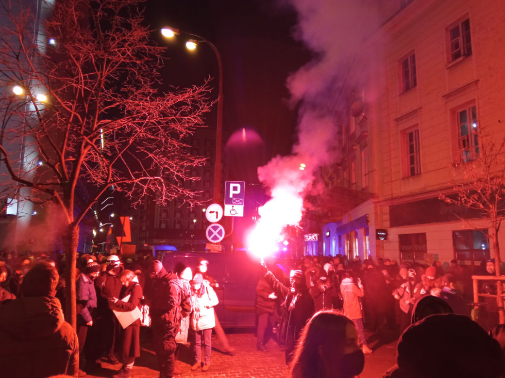 Strajk kobiet w Warszawie (29.01.2021)