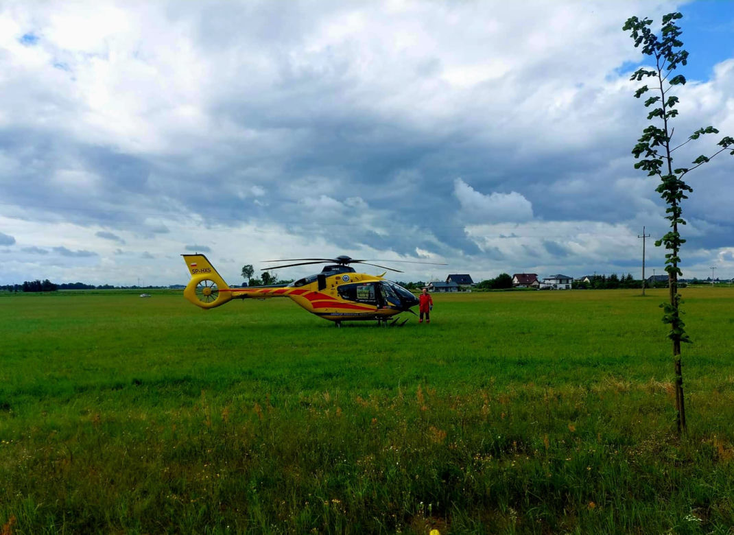 Śmiertelny wypadek w Zaborowie pod Warszawą