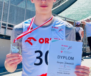 Kacper Tomasiak - tak dorastał do srebra