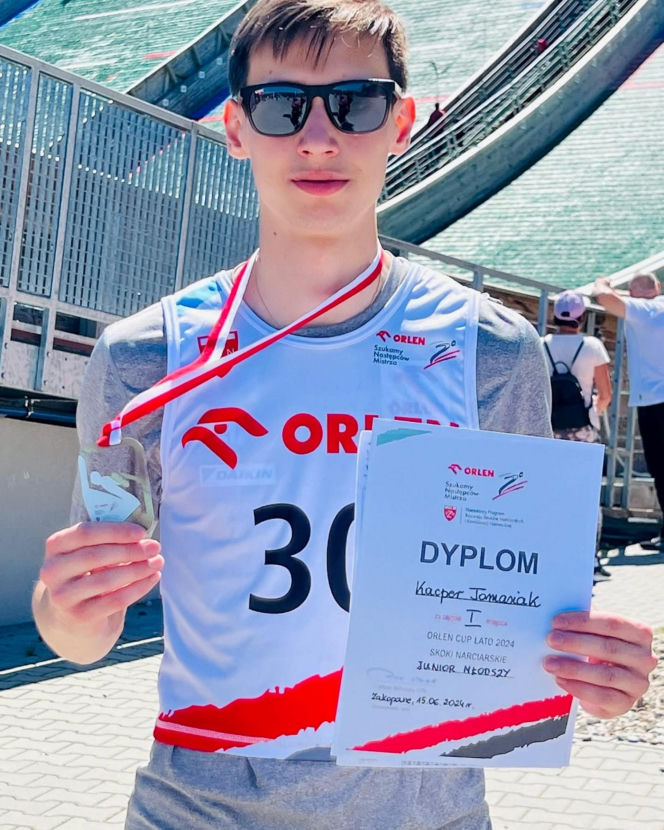 Kacper Tomasiak - tak dorastał do srebra