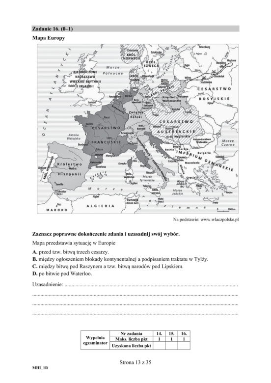 Matura 2020 ARKUSZE CKE: Historia