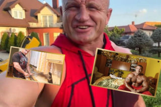 Tak mieszka Mariusz Pudzianowski. Ogromny dom i piękny ogród robią niesamowite wrażenie [ZDJĘCIA]