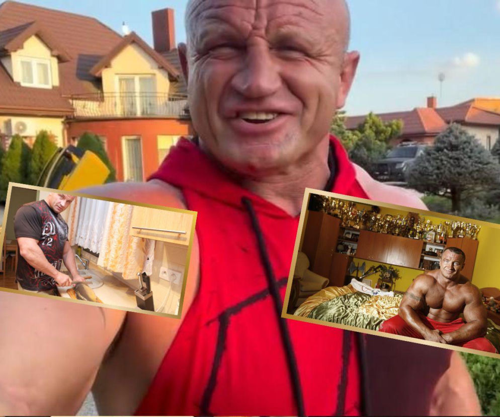 Tak wygląda posiadłość Mariusza Pudzianowskiego. Rezydencja i piękny ogród robią ogromne wrażenie