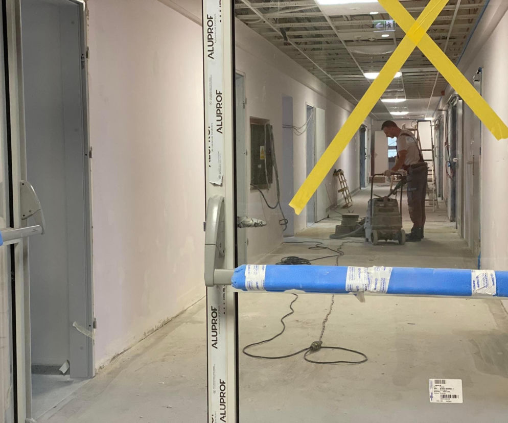 Remont Kliniki Anestezjologii i Intensywnej Terapii w WSzZ w Kielcach
