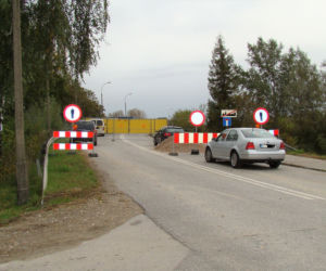 Częstościowe wyburzanie przeprawy nad Dunajcem