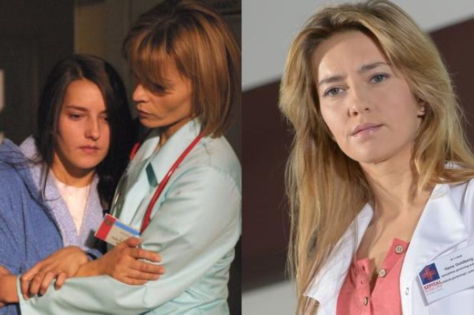 NA DOBRE i NA ZŁE. Kamilla Baar jako Hana Goldberg i pacjentka Ewa