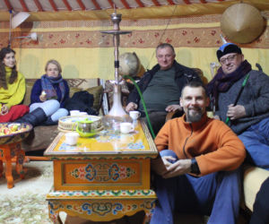 Piotr Śliwiński zamieszkał w mongolskiej jurcie