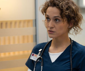 Na dobre i na złe odc. 975. Julka Burska (Aleksandra Hamkało), Artur Bart (Piotr Głowacki)