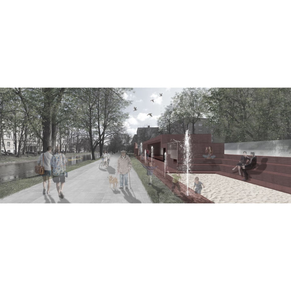 Nowa kawiarnia nad Słupią. Wyniki konkursu Łazienka KOŁO 2018
