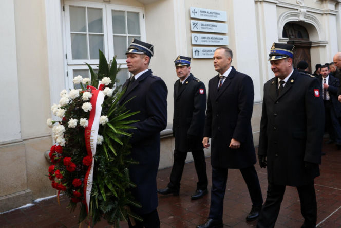 Karol Nawrocki wziął udział w Patriotycznej Pielgrzymce Kibiców na Jasnej Górze