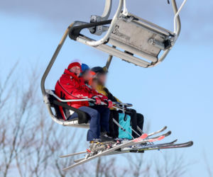 Michał Wójcik z PiS szaleje na nartach
