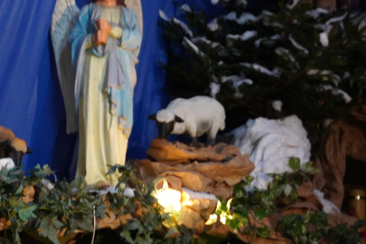 Szopka Bożonarodzeniowa u Franciszkanów na Placu Bernardyńskim w Poznaniu