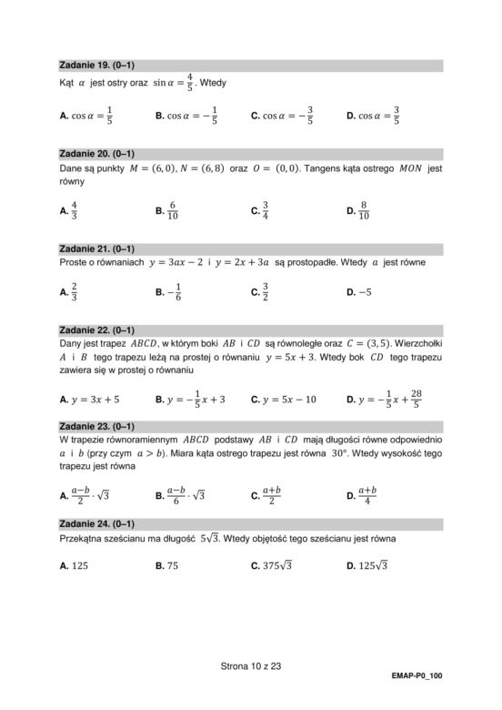 Matura próbna 2021: Matematyka. Odpowiedzi i arkusze sprawdzisz tutaj [CKE ODPOWIEDZI PYTANIA]
