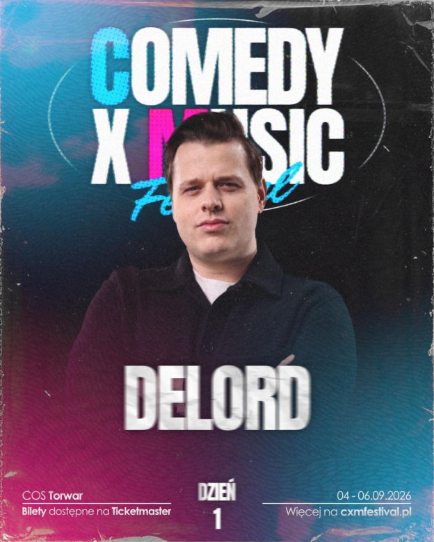 TEDE, Tymek, Modelki i roast streamerów. Comedy x Music ogłasza pierwszych artystów festiwalu na Torwarze