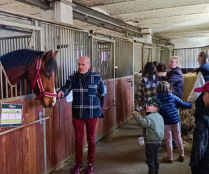 Konna święconka w Szczecinie