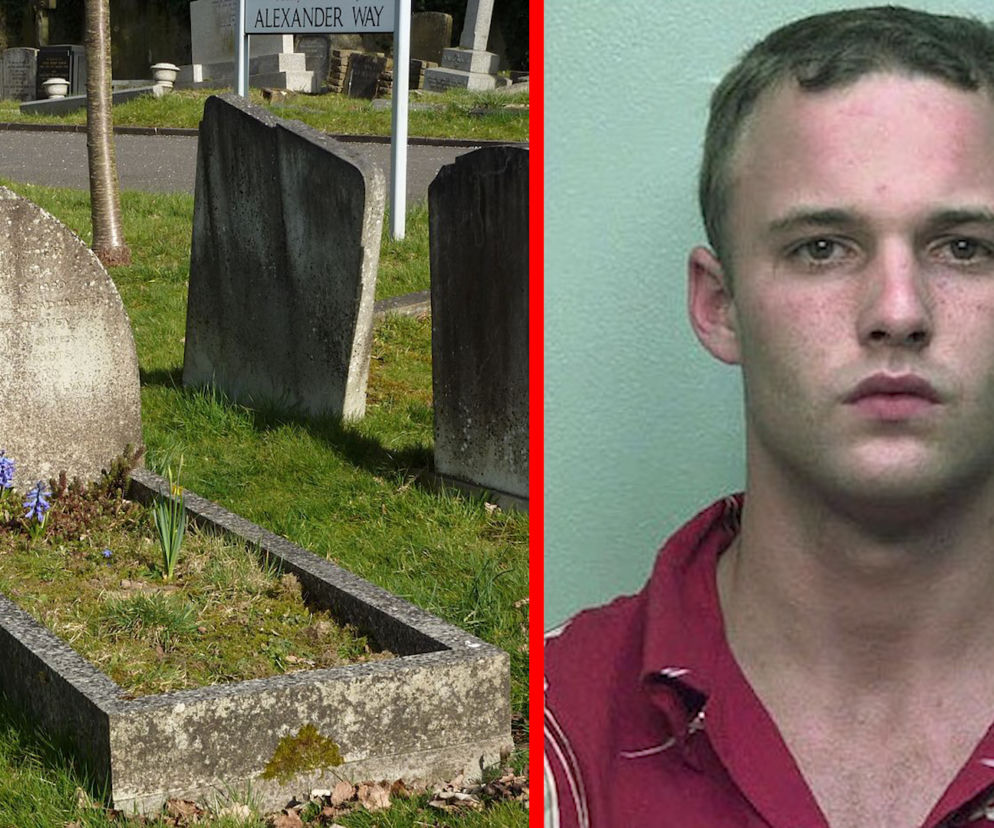 Grób aktora Allo Allo i Brad Renfro
